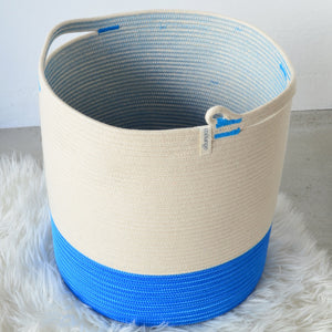 Handle Cylinder Basket - Celebrate Spring & Summer