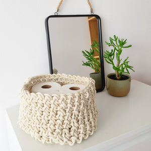 Loadshedding Storage Basket - Ivory