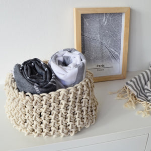 Loadshedding Storage Basket - Ivory