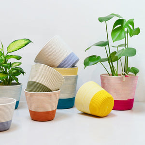 Planter Basket - Mustard