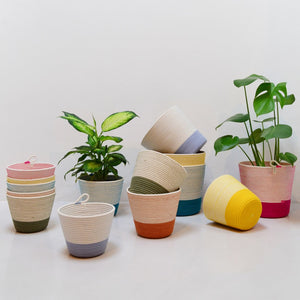 Planter Basket - Mustard