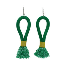 Earrings Emerald Green