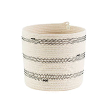Cylinder Basket Stitched Mia Melange